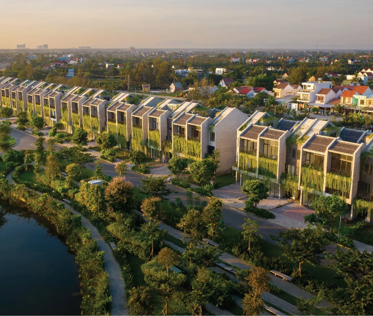 Kiến trúc biệt thự tại Casamia Balanca Hội An do kiến trúc sư Võ Trọng Nghĩa thiết kế