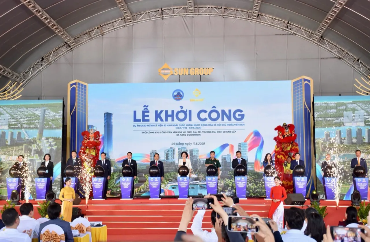 Lễ khởi công Da Nang Downtown ngày 19/8/2025