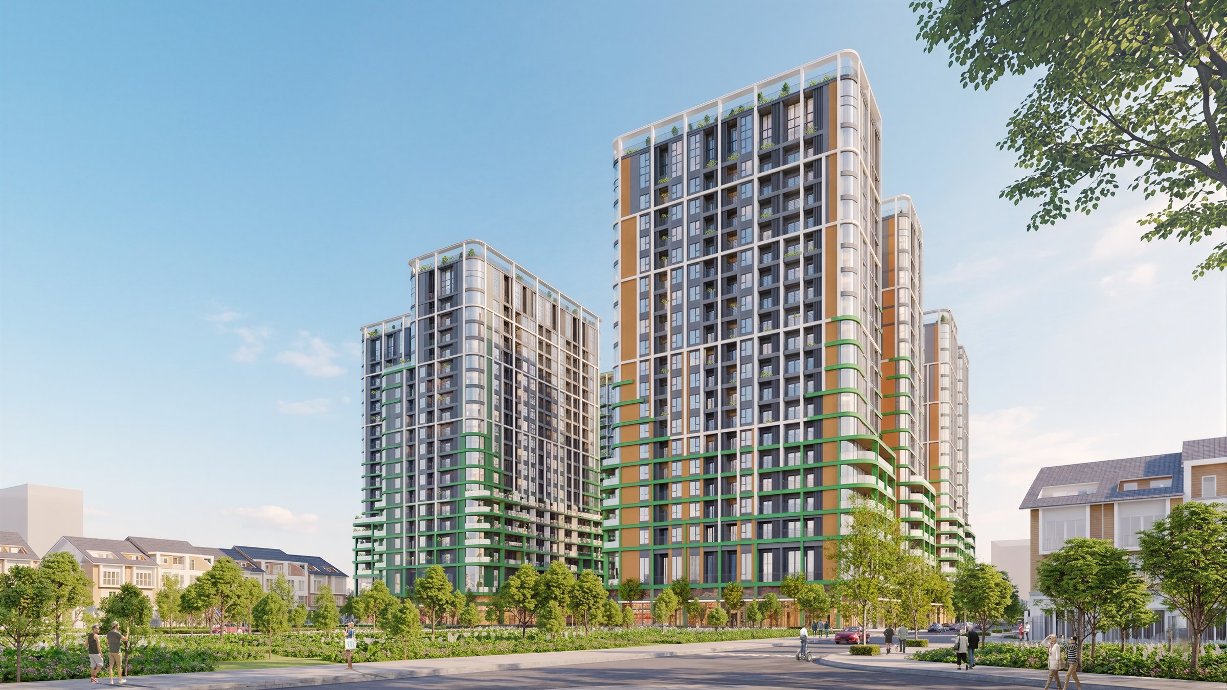 FourS Tower — Phối cảnh tổng thể