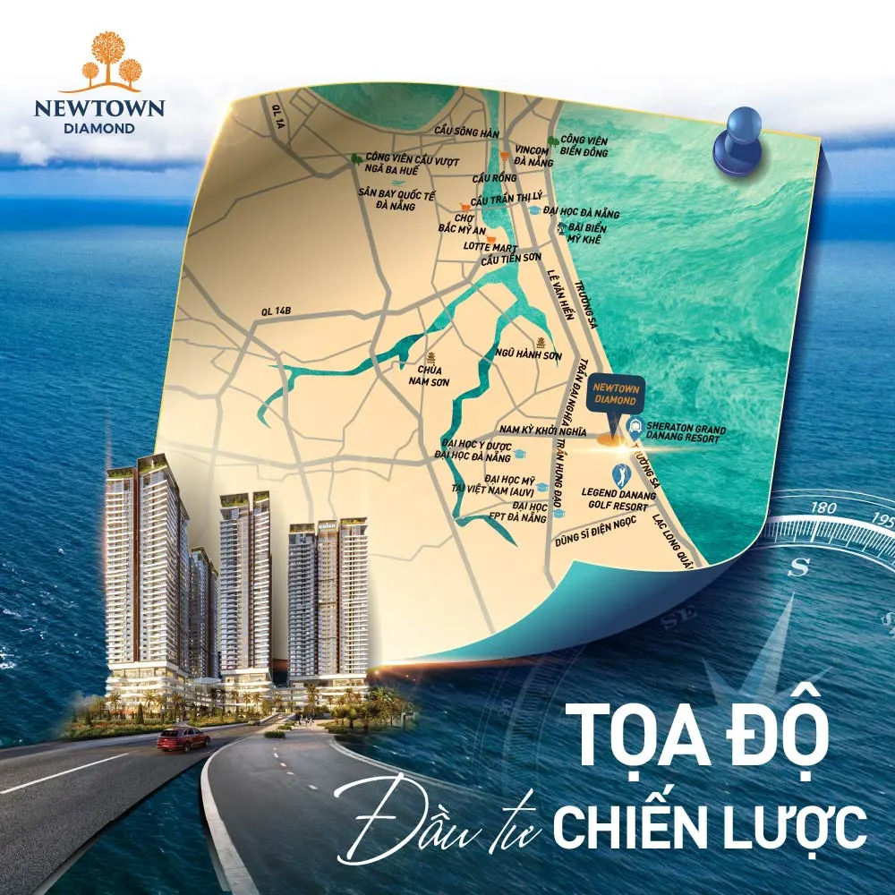 Vị trí Newtown Diamond