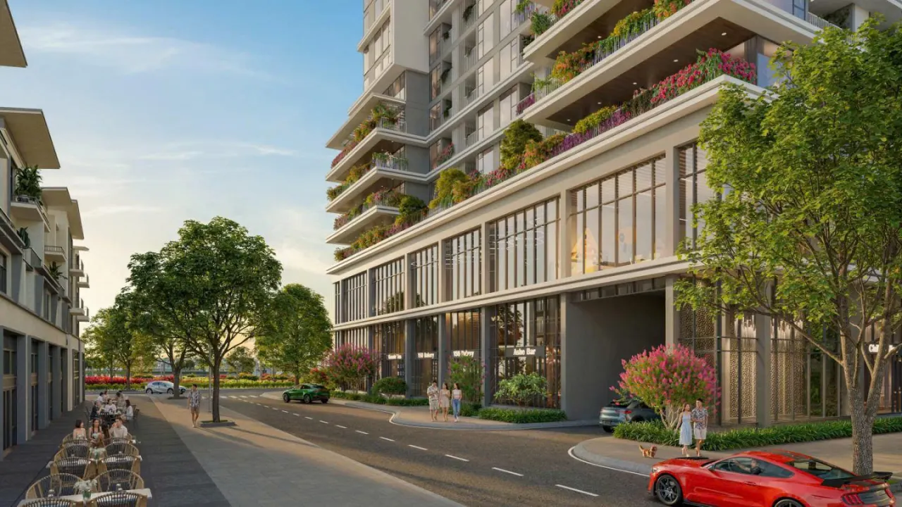 Shophouse khối đế S-Light Tower Hoà Xuân