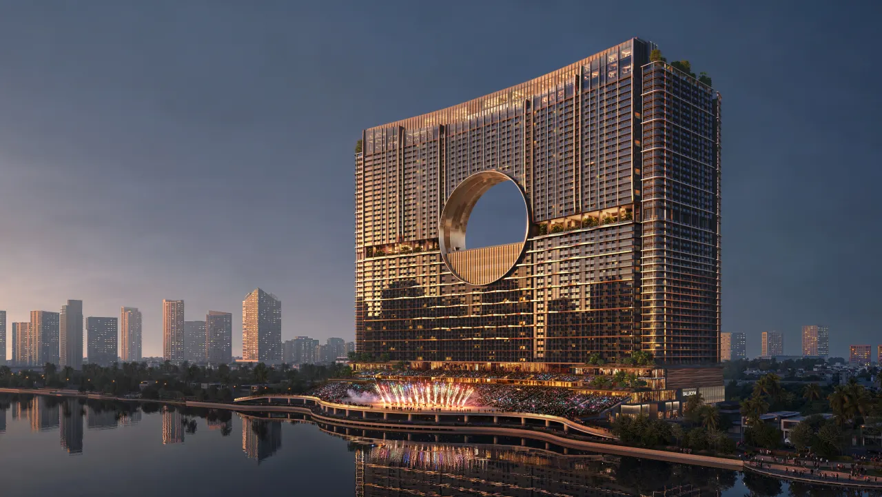 Sun Galaxy Complex, phối cảnh hoàng hôn ven Sông Hàn