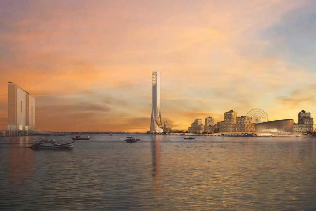 Phối cảnh dự án Đà Nẵng Downtown ven sông Hàn