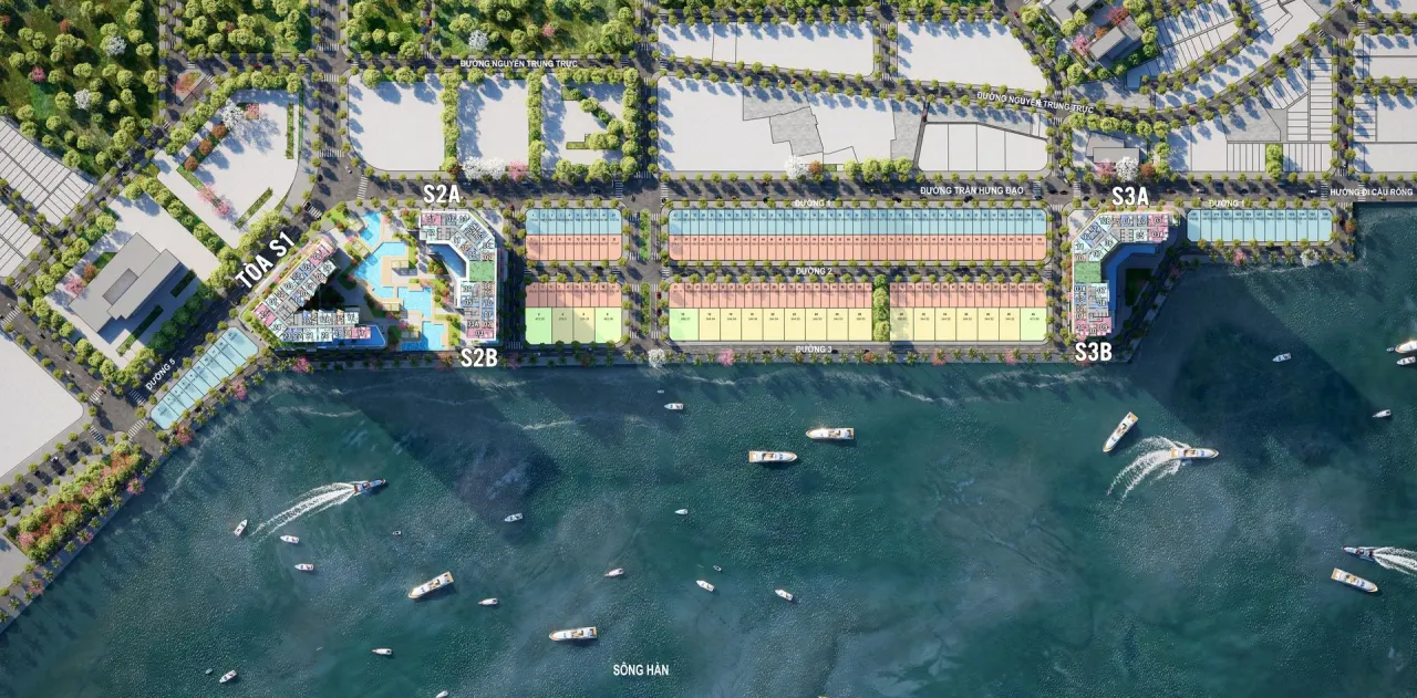 Mặt bằng Sun Symphony Residence