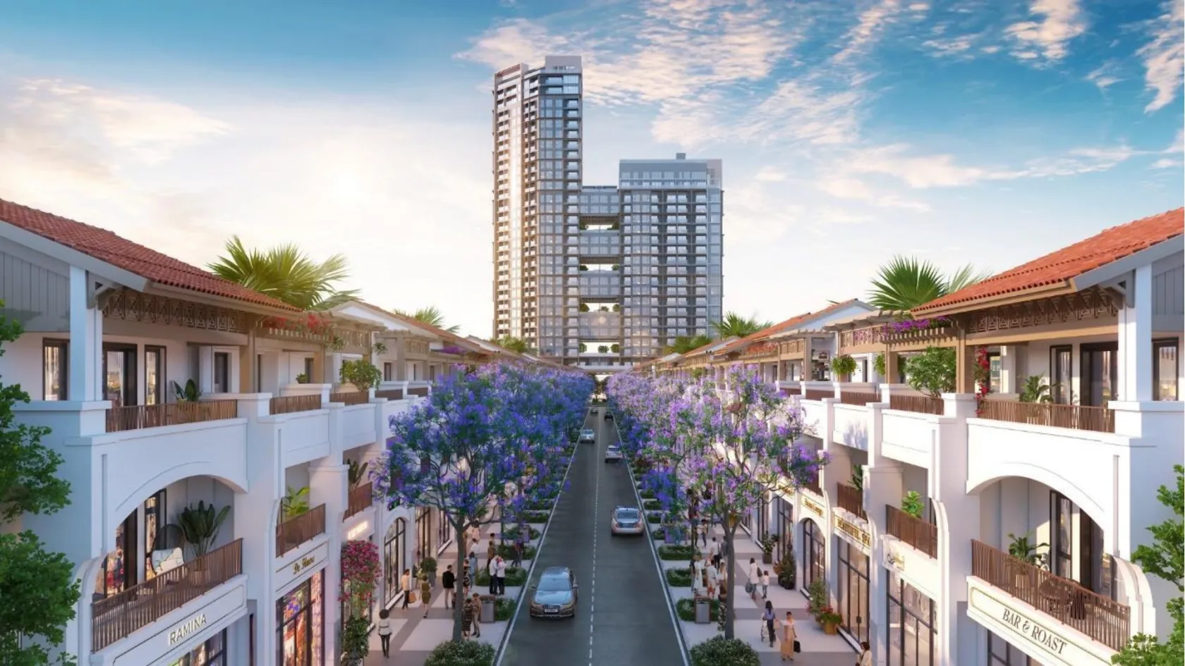 Sun Symphony Residence Thấp Tầng, phân khu The Sonata đã hoàn thiện