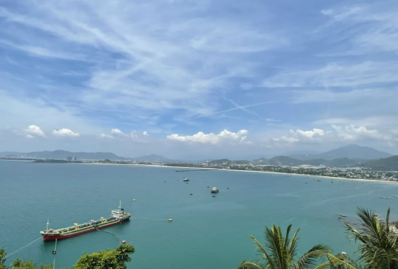 Vịnh Đà Nẵng khu vực Liên Chiểu, nơi triển khai Cảng Liên Chiểu