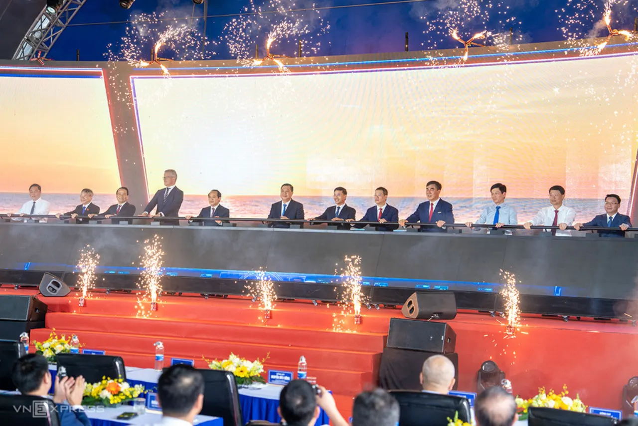Lễ khởi công dự án đầu tư hạ tầng cảng tại Đà Nẵng