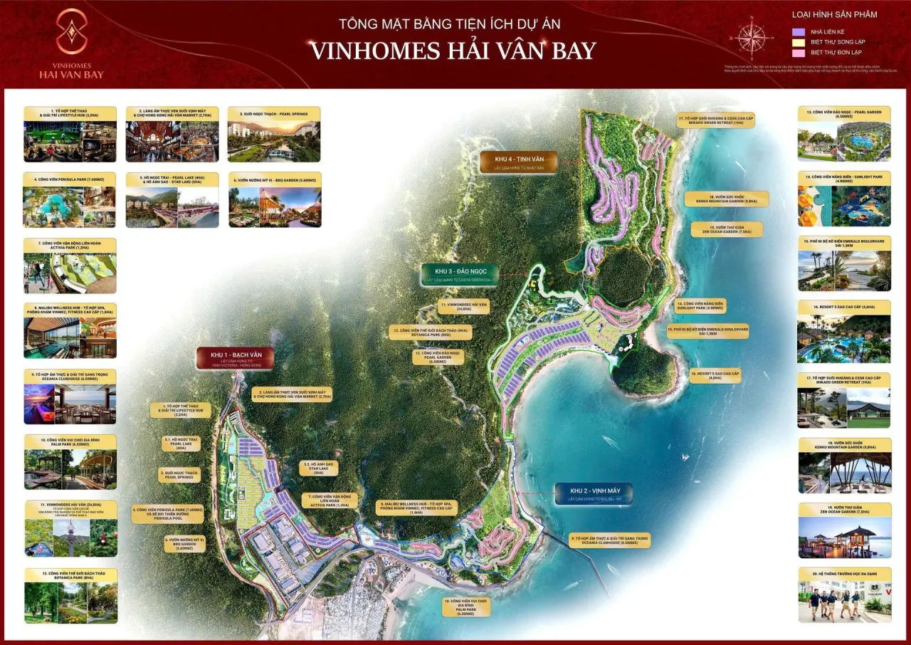 Mặt bằng Vinhomes Hải Vân Bay